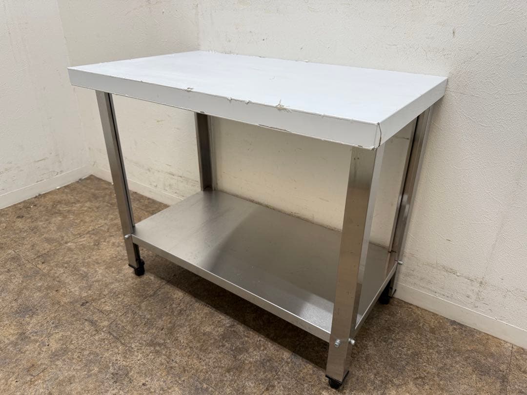 ステンレス 業務用 作業台 厨房 飲食店 W750xD450xW650mm