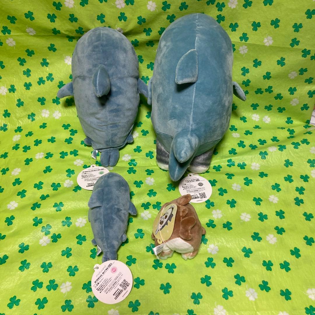 モフサンド　サメにゃん　ぬいぐるみ　6体セット