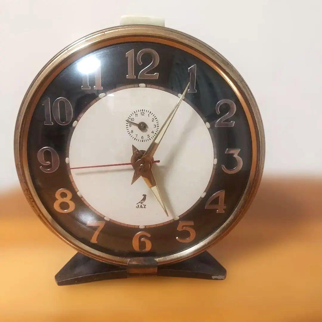 専用❗ JAZ フランスアンティーク ビンテージ 目覚まし アメリの時計