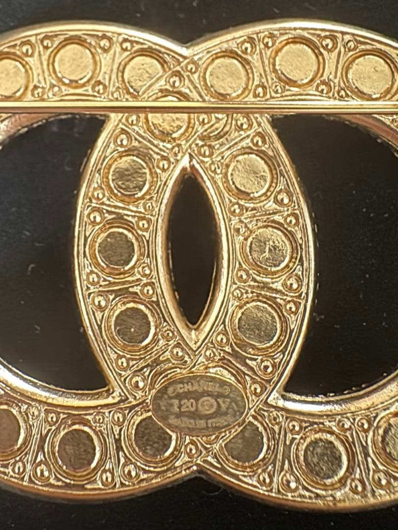 CHANEL ダブルCロゴ ブローチ