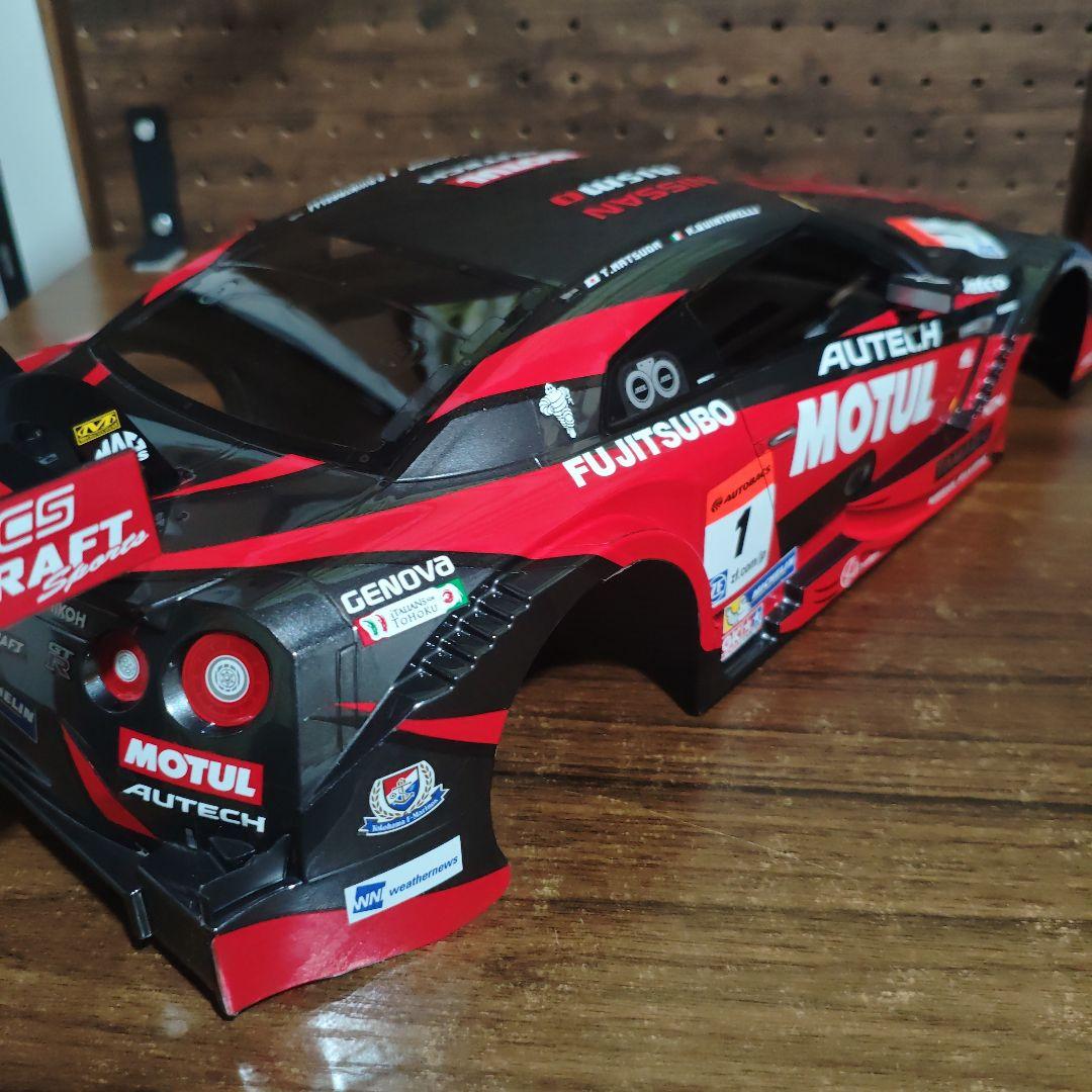 タミヤ　MOTUL　AUTECH　GT-R　ボディ　ガンメタ