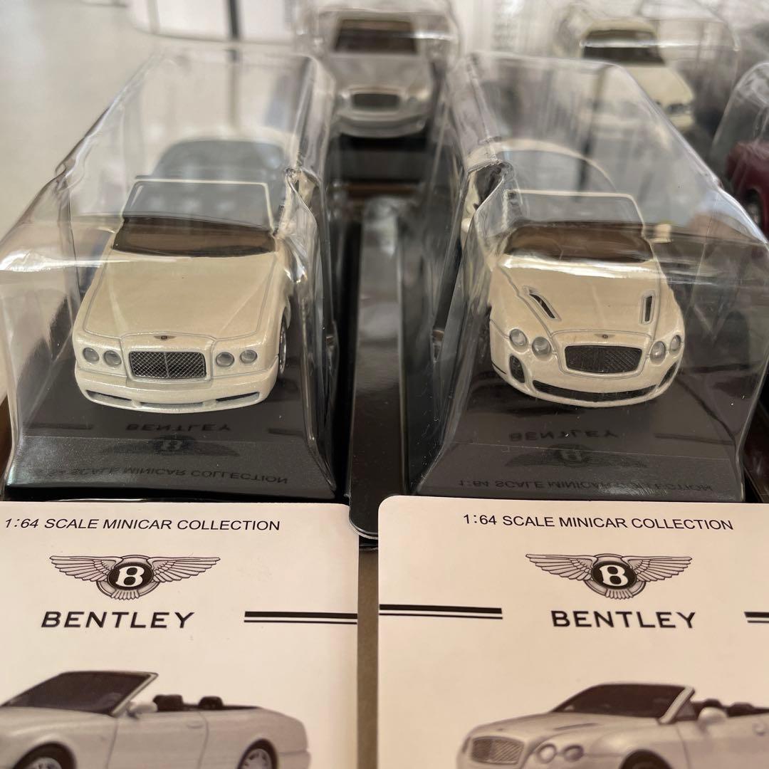 京商 1/64 ベントレー 7台(ターボR，コンチネンタルスポーツ等)