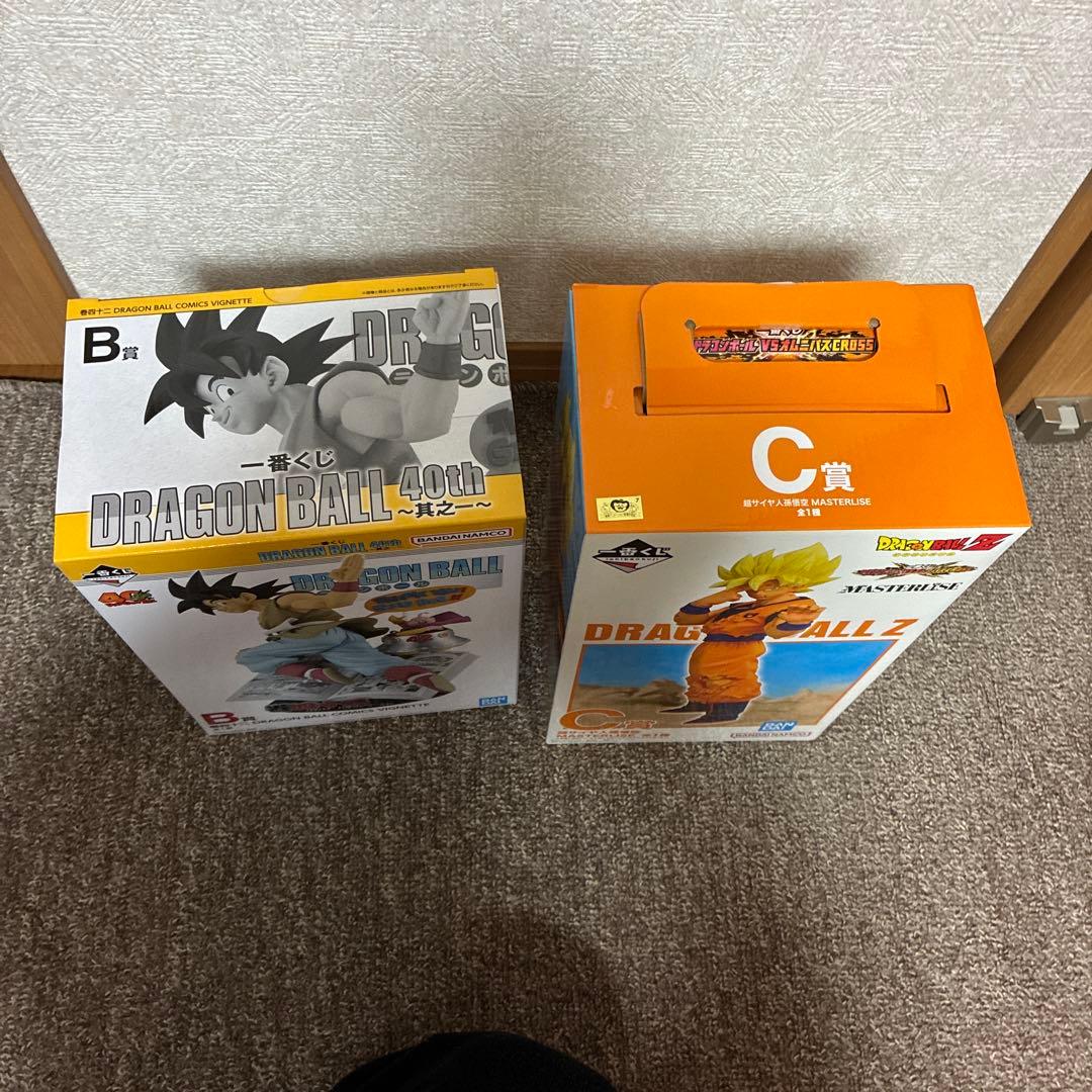 ドラゴンボール 一番くじ　孫悟空　40周年 B賞　オムニバスクロスC賞