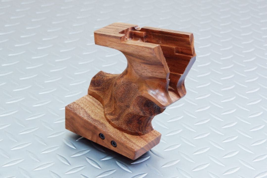 新品 マルゼン APS-3 アナトミカルウッドグリップ 右用 木製グリップ