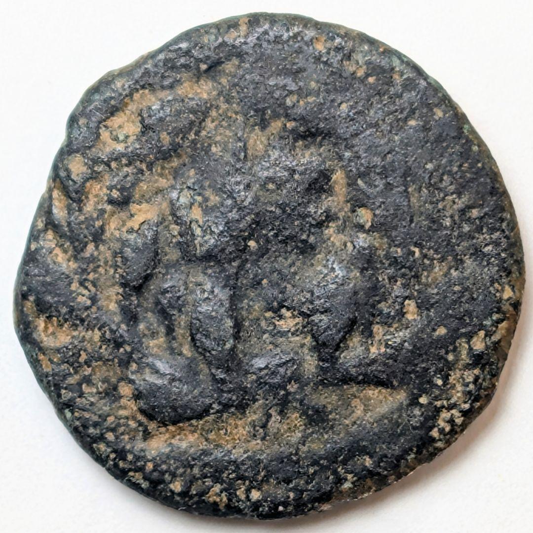 41年頃ユダヤ王国 プルタ青銅貨 TKC133 ポンテオ・ピラト（ユダヤ属州