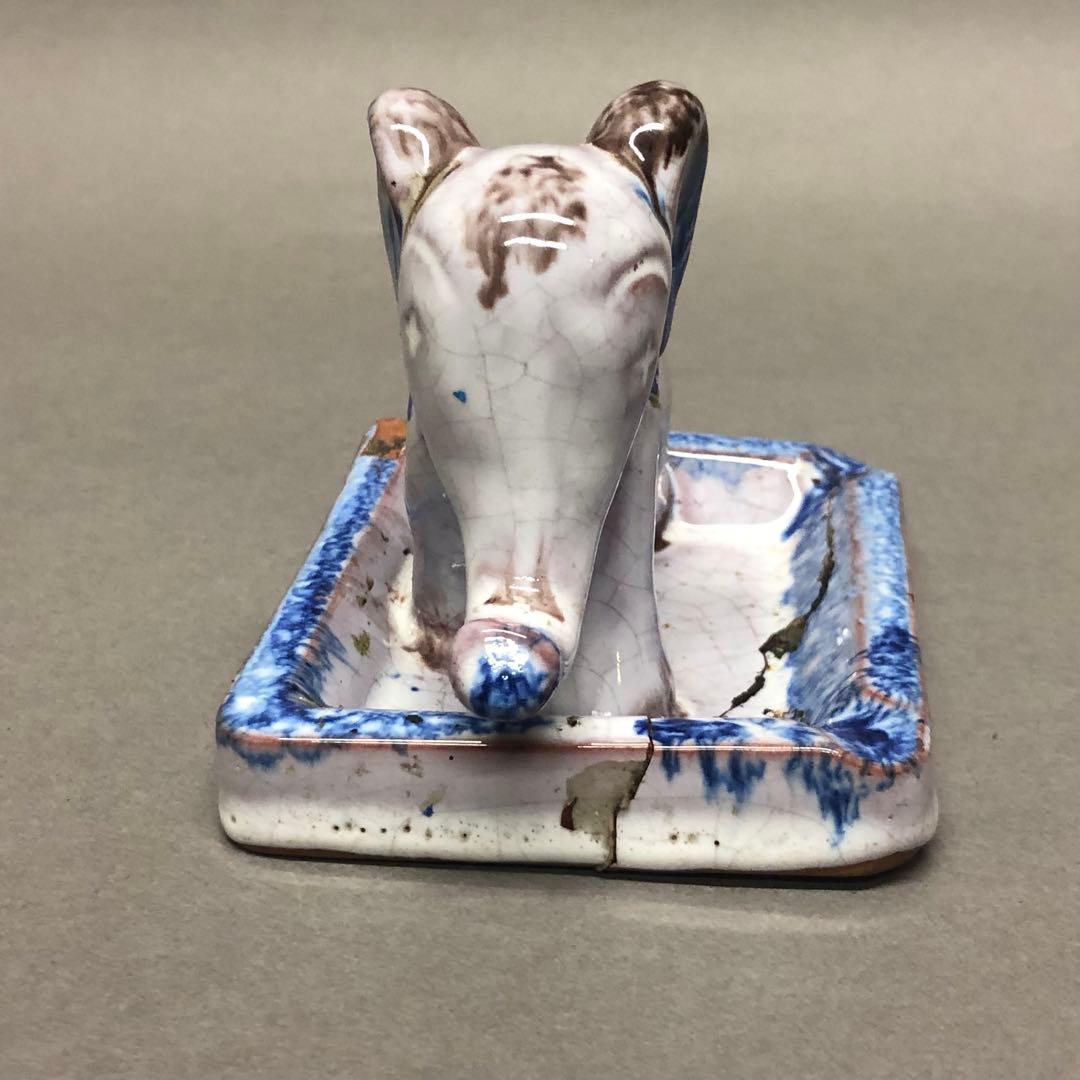 アンティーク 骨董 陶器の象