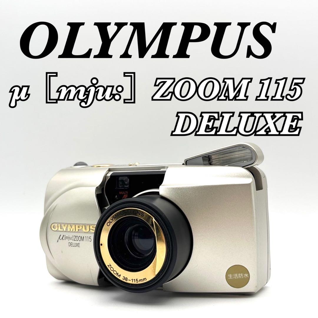 【完動 美品】OLYMPUS μ [mju:] ZOOM 115 DELUXE Olympus Mju Zoom 115 Deluxe – SHOWA