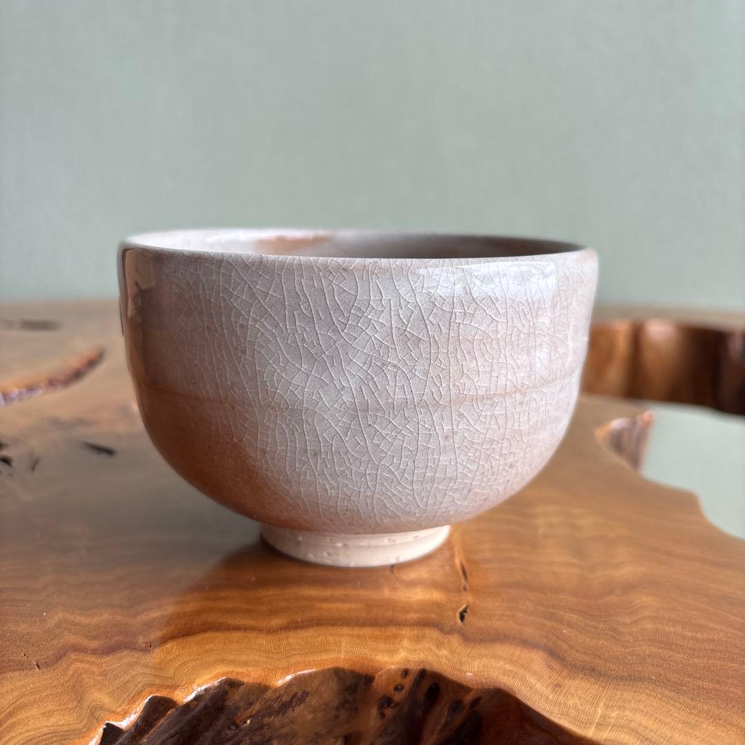 萩焼 椿窯 天鵬山造 抹茶碗 茶道具 共箱（68Ab) - メルカリ