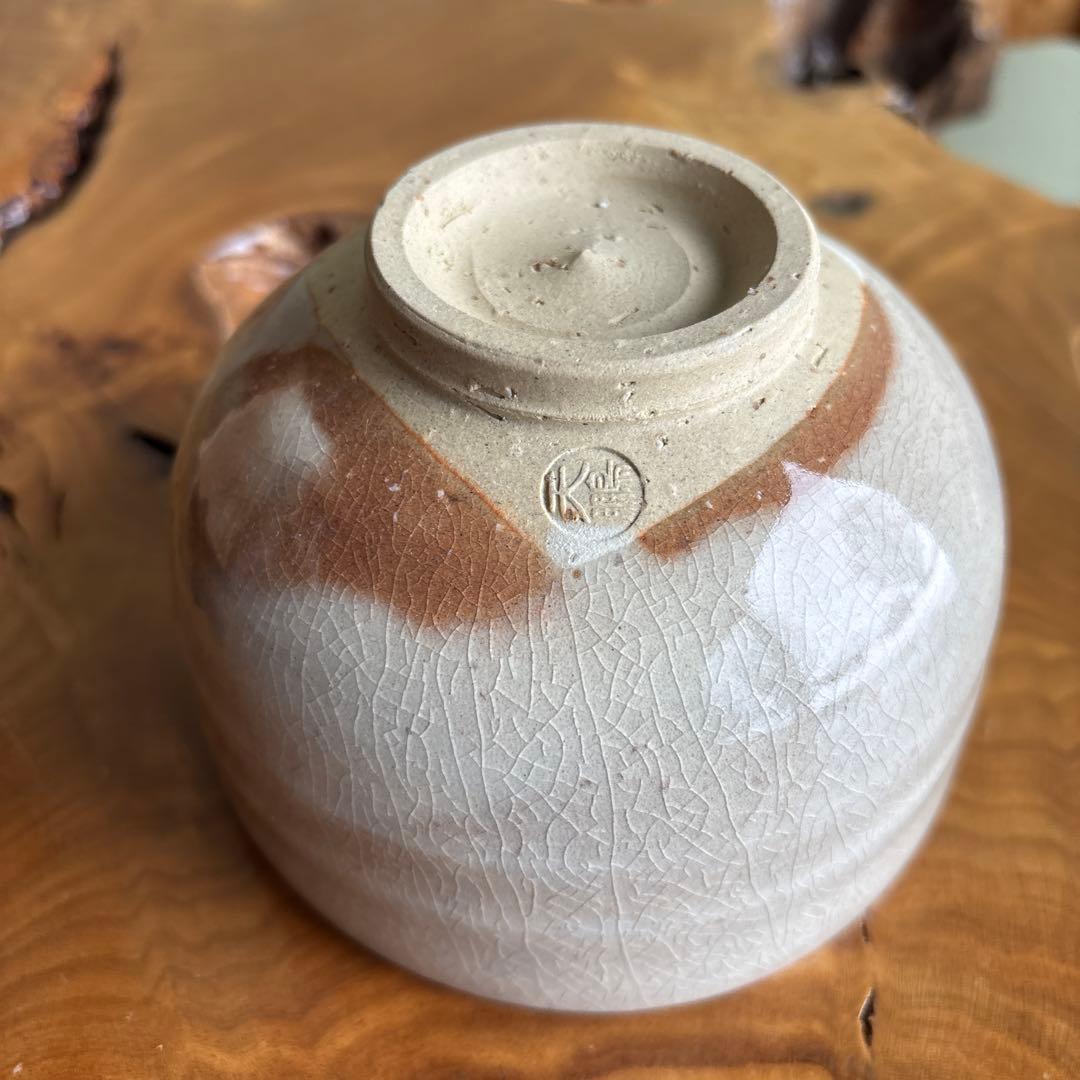 萩焼 椿窯 天鵬山造 抹茶碗 茶道具 共箱（68Ab) - メルカリ