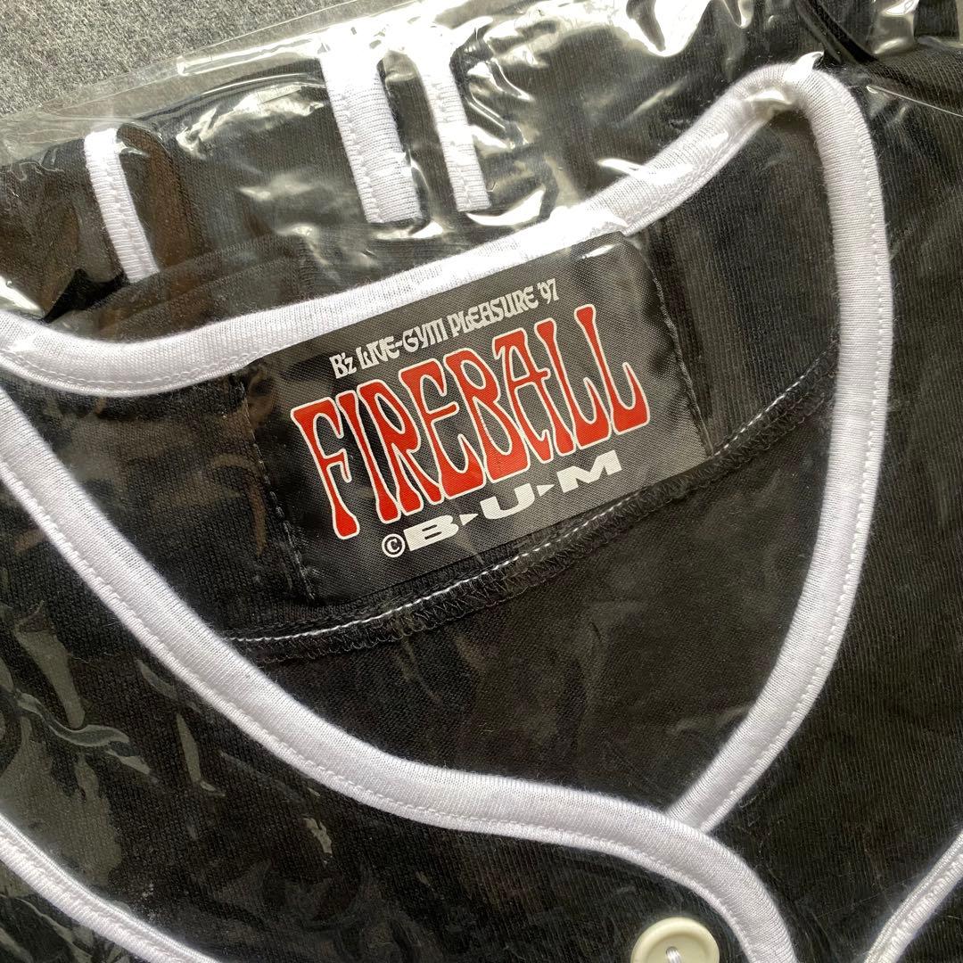 B'z ツアーベースボールTシャツ。(FIREBALL) - メルカリ