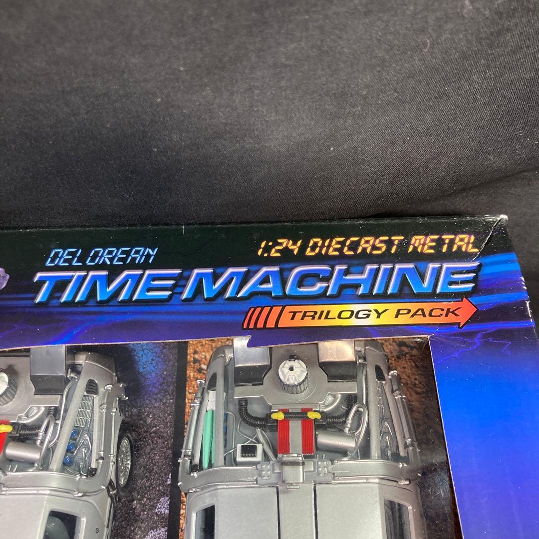 【新品未開封】バックトゥザフューチャー デロリアン タイムマシーン トリロジー
