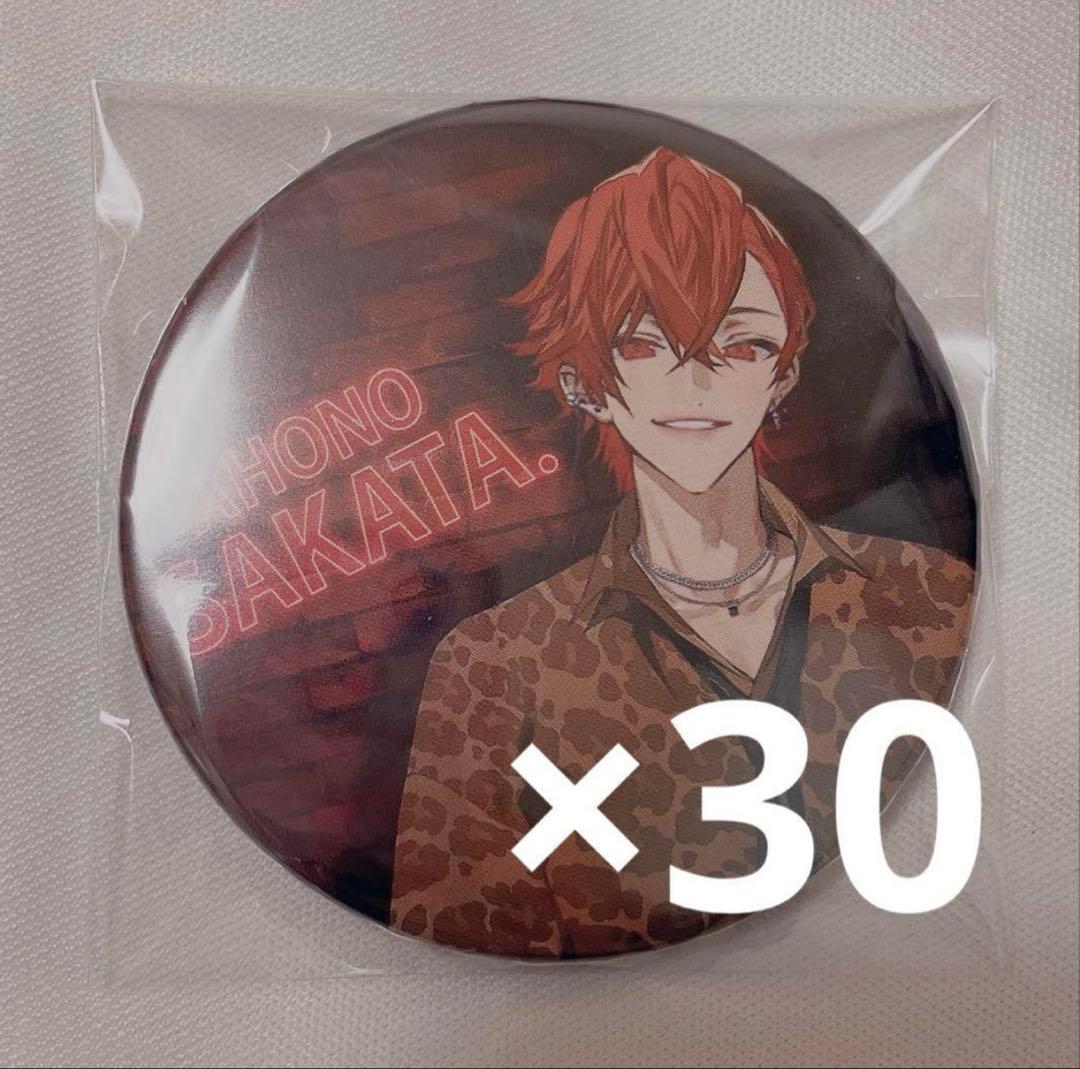 浦島坂田船 となりの坂田 あほの坂田 缶バッジ RED 詐欺師 しまさか