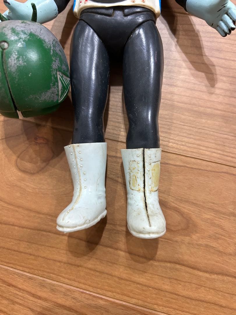 テ*ン様 仮面ライダー 初期 面取れ ソフビ 当時 テ*ン様 仮面