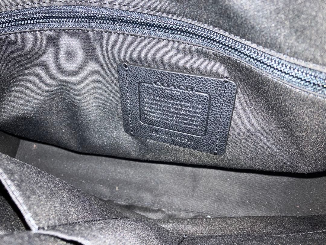 極美品COACH ビジネスバッグ ブリーフケース A4収納可 スムースレザー