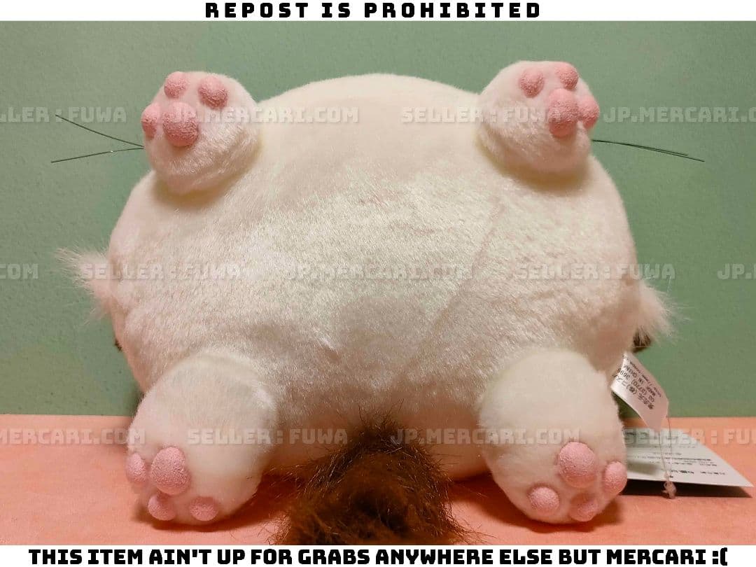 【未使用】ましろ色シンフォニー ぱんにゃ ねこ ぬいぐるみ