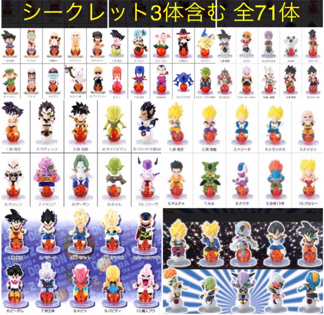 ドラゴンボール キャラプッチ 全71体