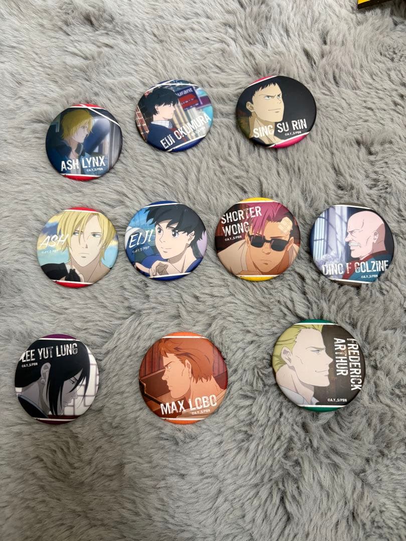 BANANA FISH 缶バッジ3箱セット