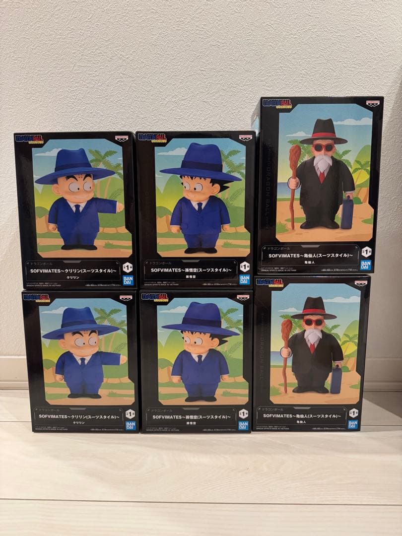 ドラゴンボール SOFVIMATES 孫悟空 クリリン 亀仙人 計6点セット