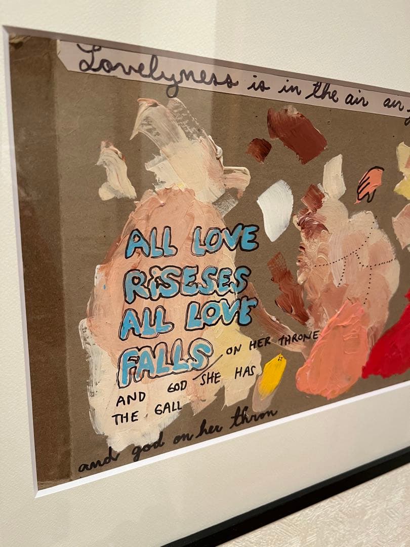 Mark Gonzales マークゴンザレス GONZ オリジナル原画 両面作品