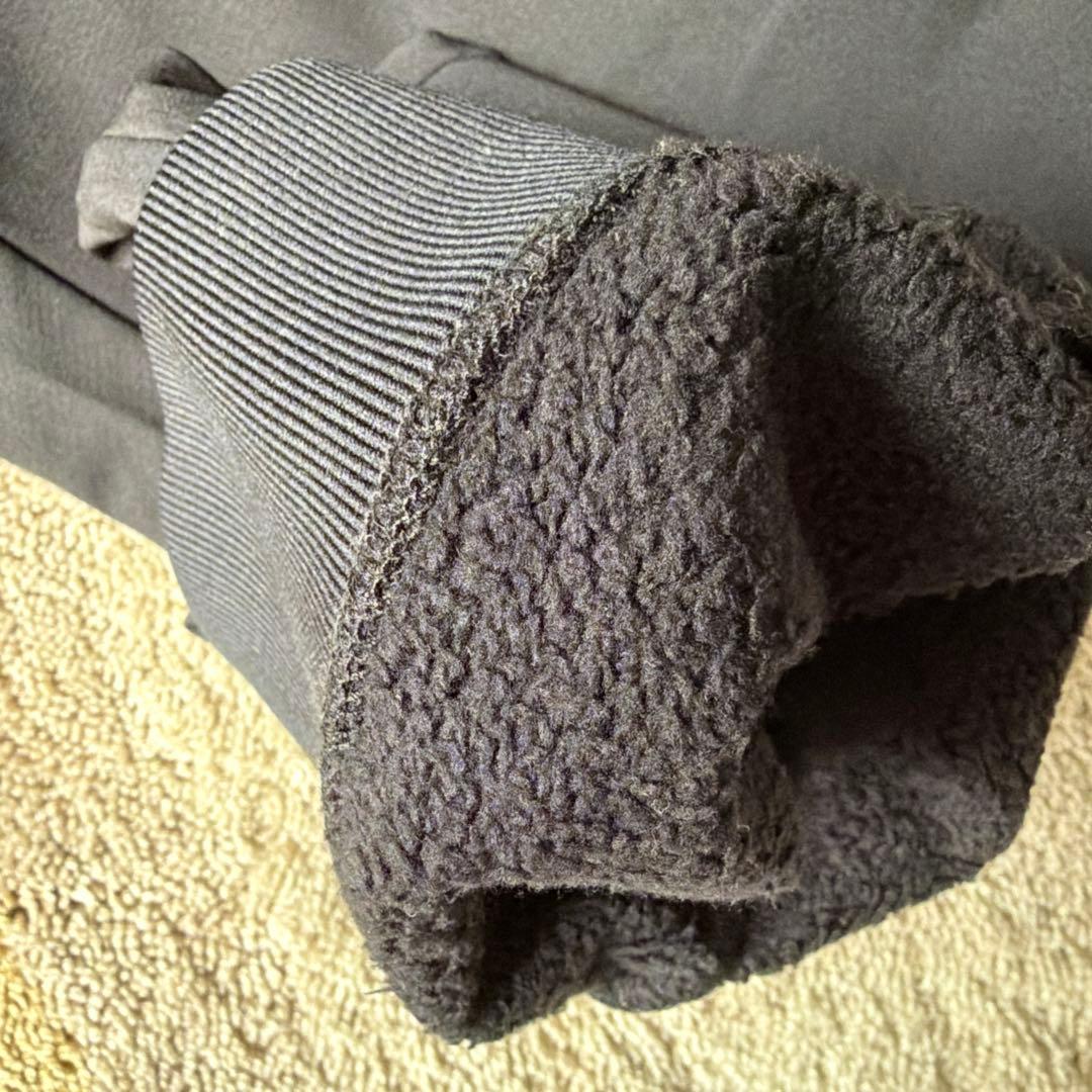 極美品ブリーフィング　ストレッチバックフリースジョガーパンツ　ブラック　S