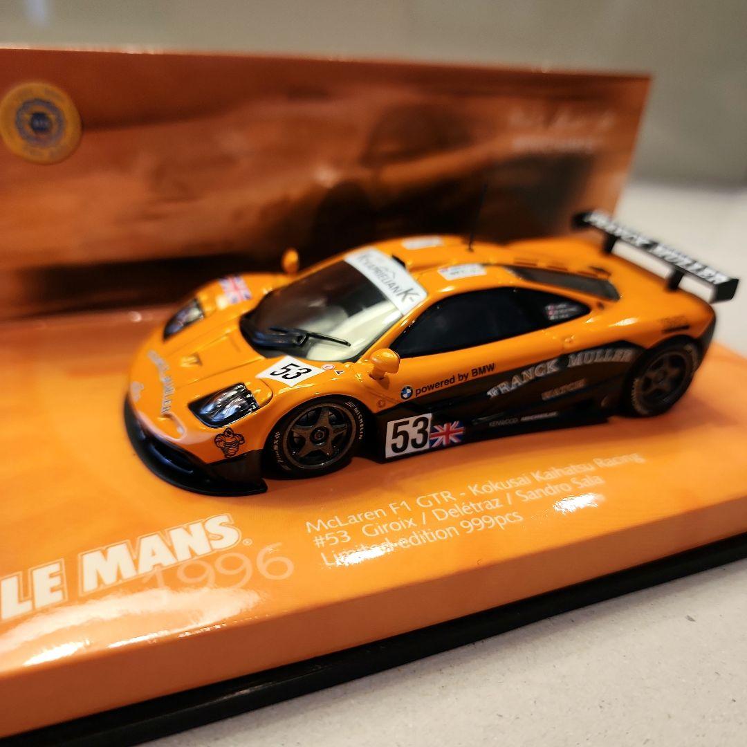 McLaren F1 GTR 1996 ル・マン ミニカー　フランクミュラー