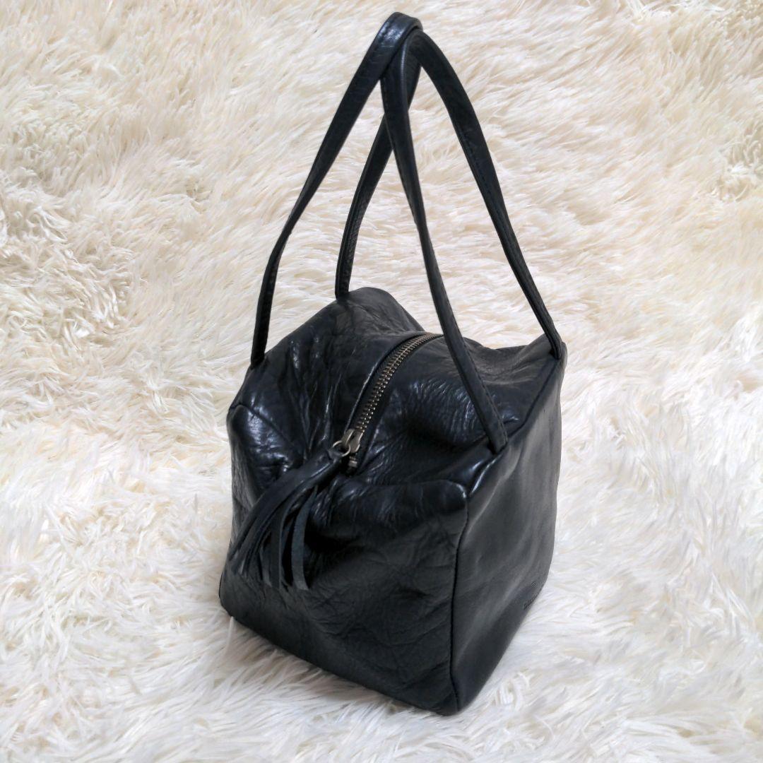 北欧暮らしの道具店 Danser ミニ ハンドバッグ レザー 黒