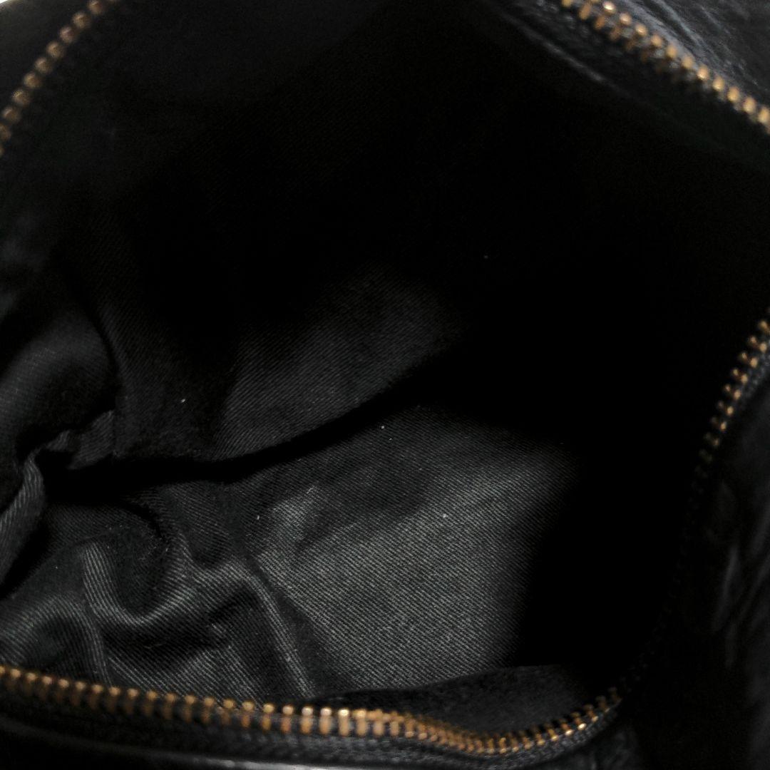 北欧暮らしの道具店 Danser ミニ ハンドバッグ レザー 黒