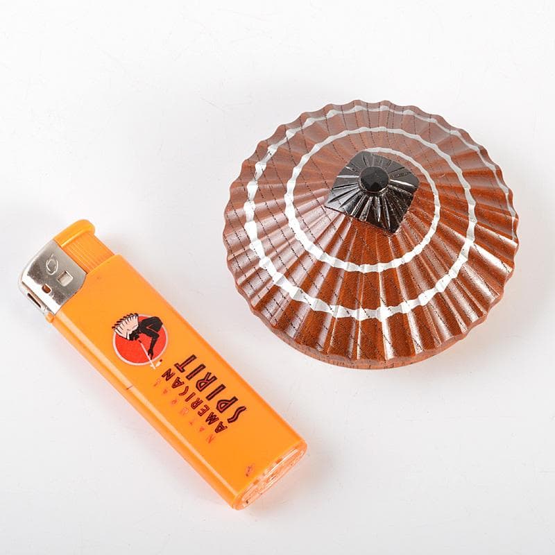 茶道具　中村湖彩作　漆塗　傘　香合　共箱　V　5879