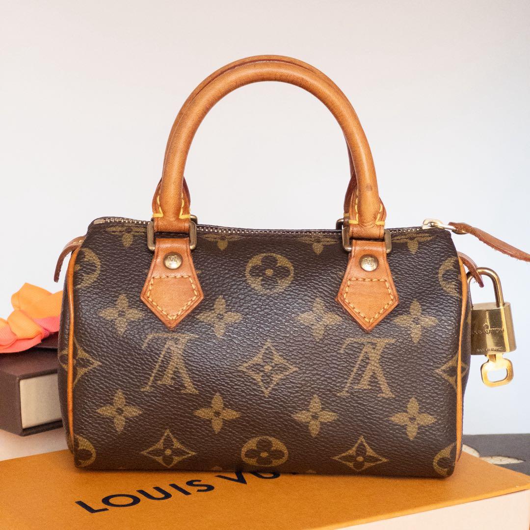 LOUIS VUITTON ルイヴィトン モノグラム ミニスピーディー