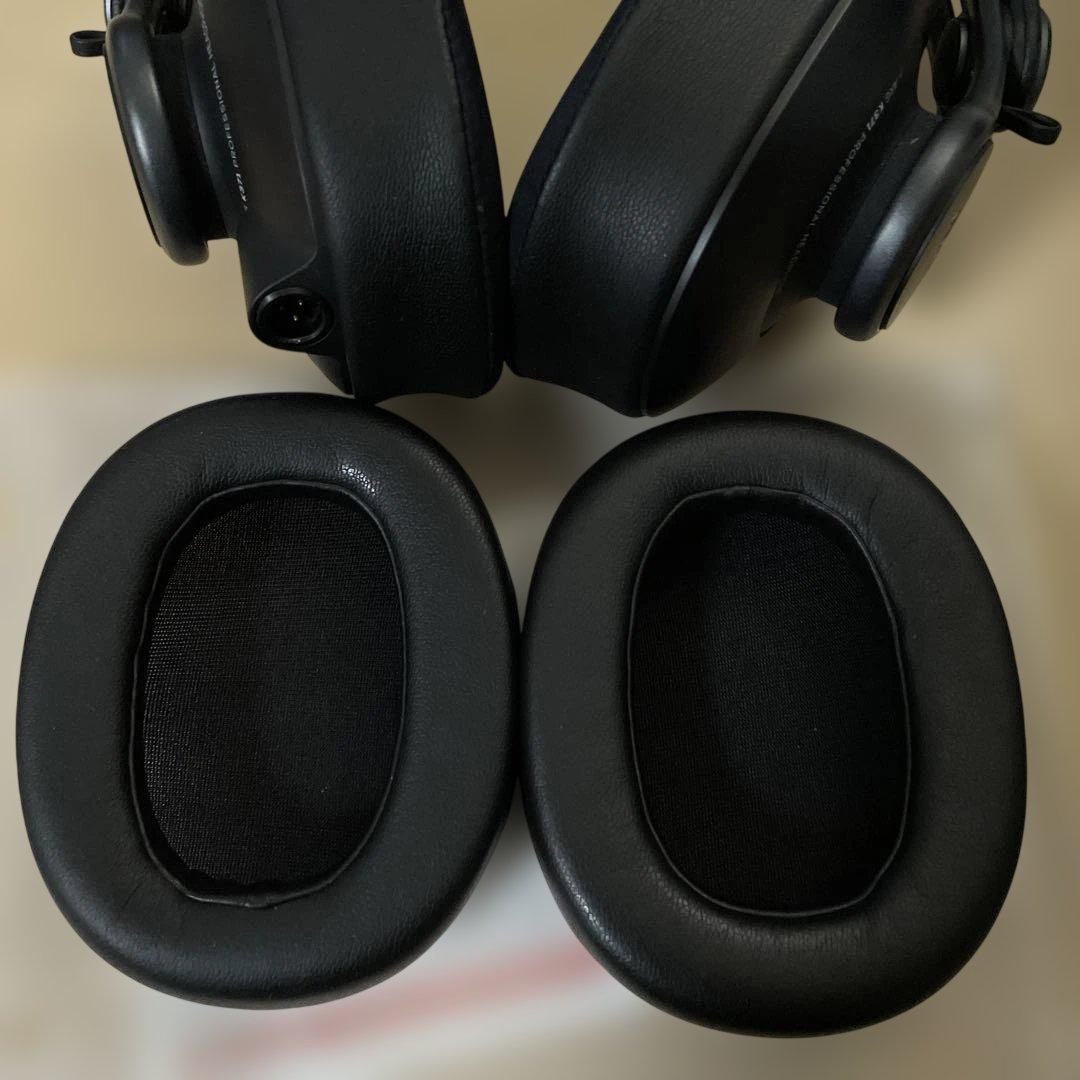 純正イヤーパッド未使用 】AKG K371 有線 モニターヘッドホン 密閉型