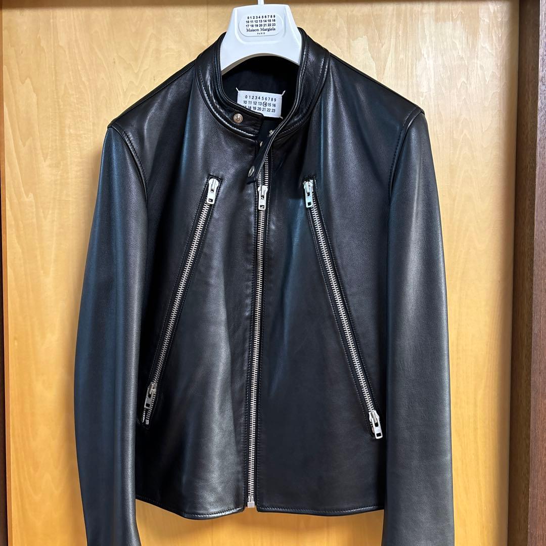 メゾンマルジェラ　 シングルライダースジャケット Maison Margiela（メゾンマルジェラ） 【美品】 | 2019SS | 5 ZIP