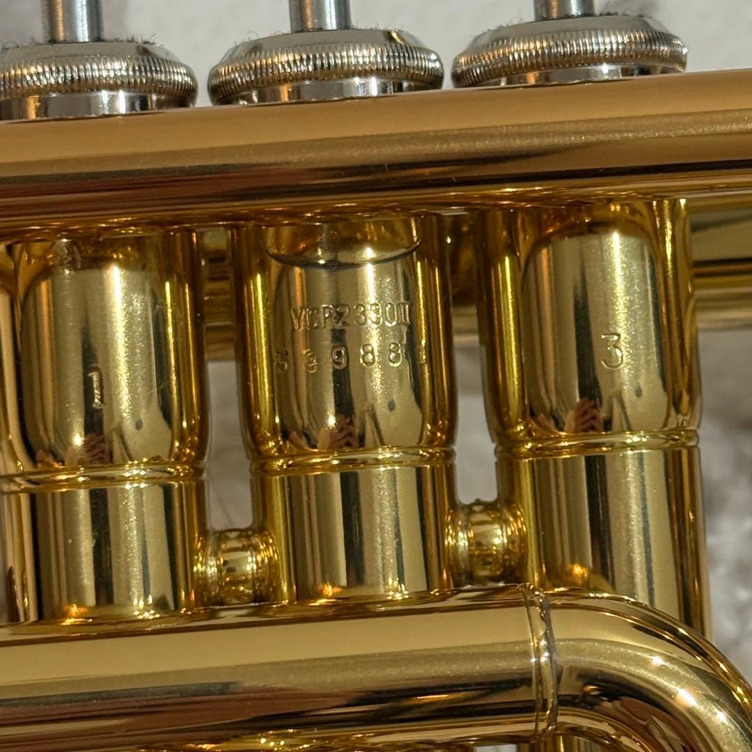 【メンテナンス済み】　YAMAHA YCR2330Ⅱ コルネット　マウスピース