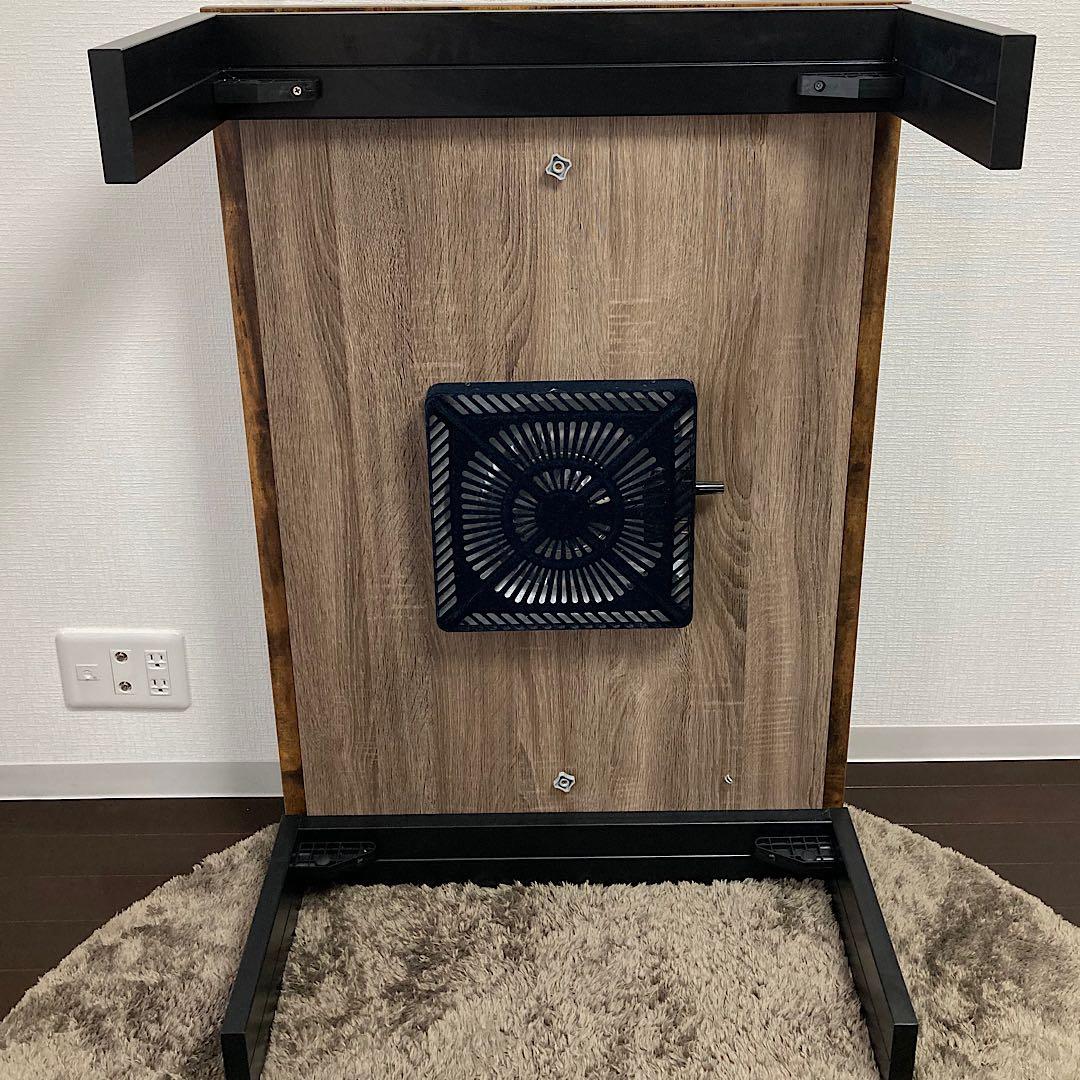 ニトリ こたつテーブル 2019年製 ヴィンテージNA 105×70×38 机