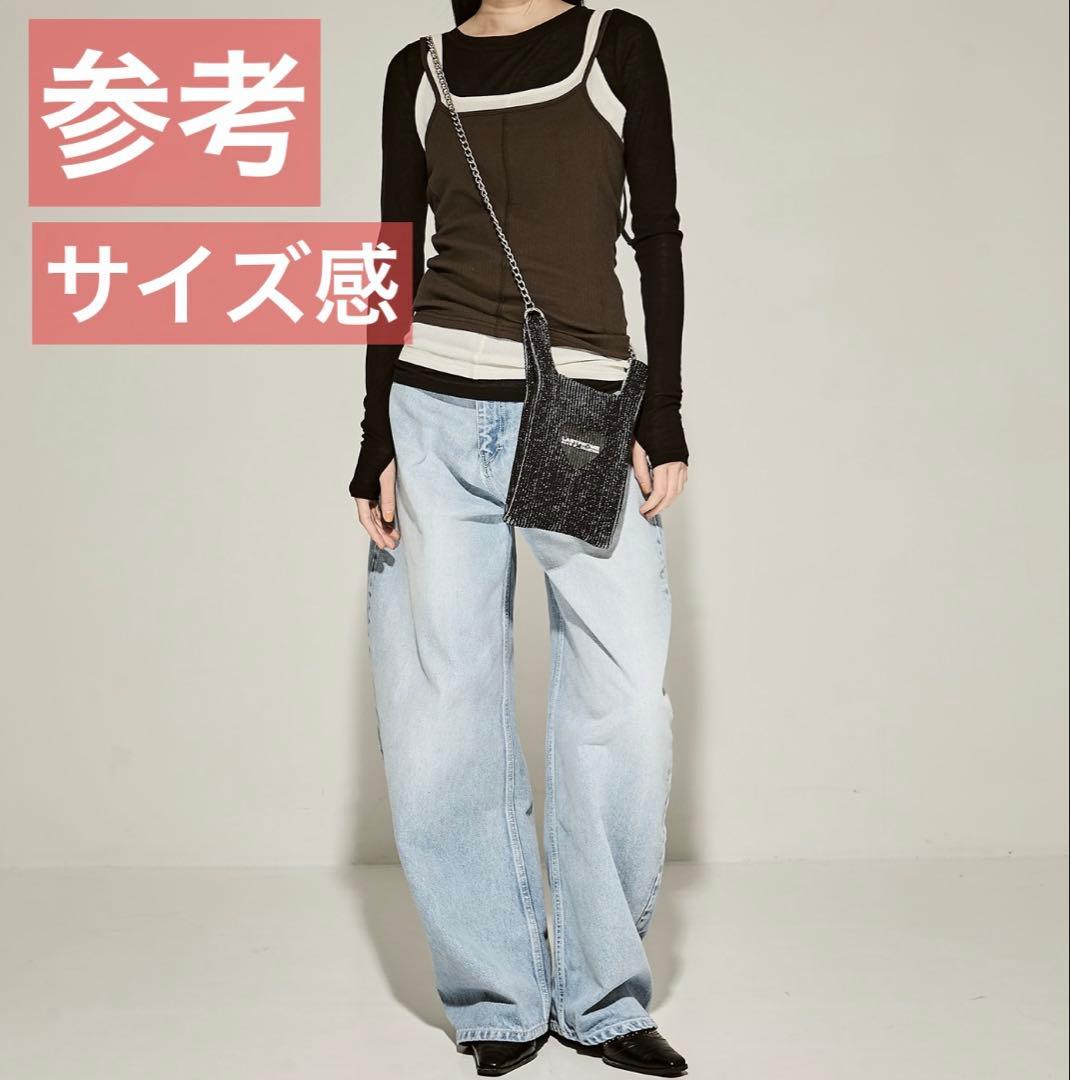 ❣️お値下げ❣️【ラストフレーム】ショルダーバック　サコッシュ　ラメ　黒　完売品