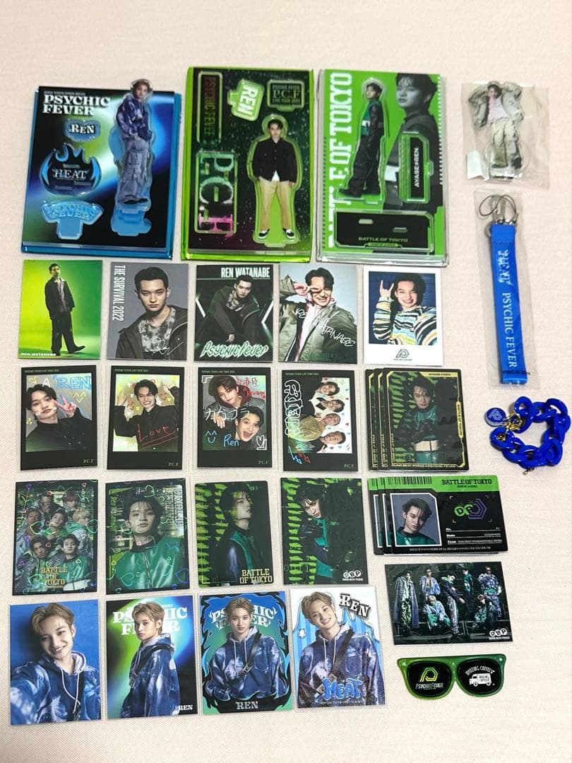 渡邉廉直筆サイン入りポストカードPSYCHIC FEVER