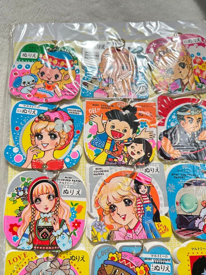 昭和レトロ　マルトミー　ミニぬりえ　マルトミ　レトロぬりえ　希少　極美品