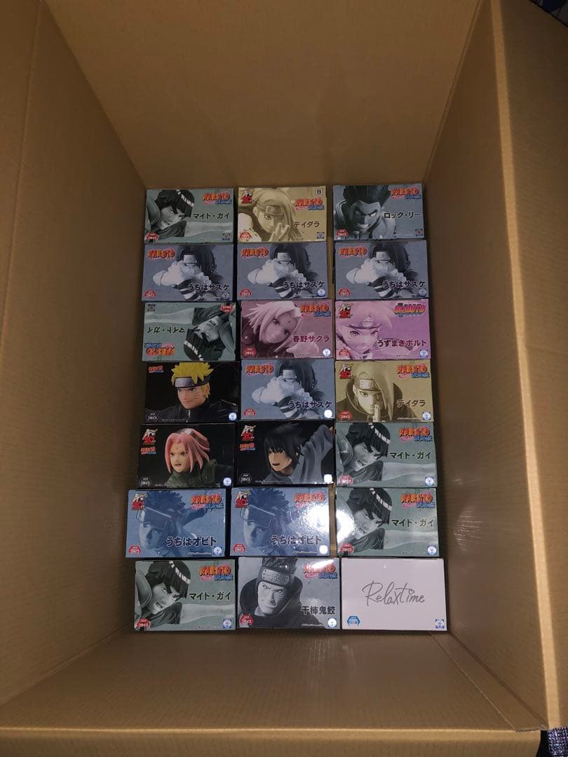 ナルト　フィギュア　デイダラ　サスケ　ガイ　リー　オビト　綱手　63個