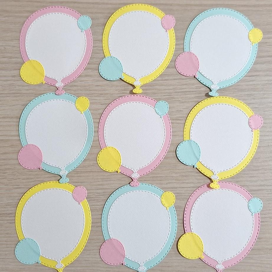 メッセージカード 風船 NO.1 クラフトパンチ 550円 - メルカリ