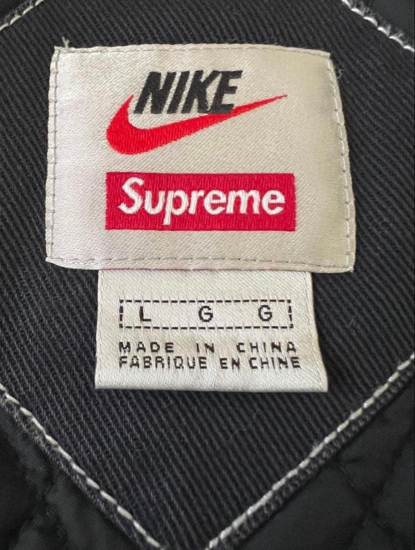 Nike 黒 アウター ジャケット Supreme コラボ
