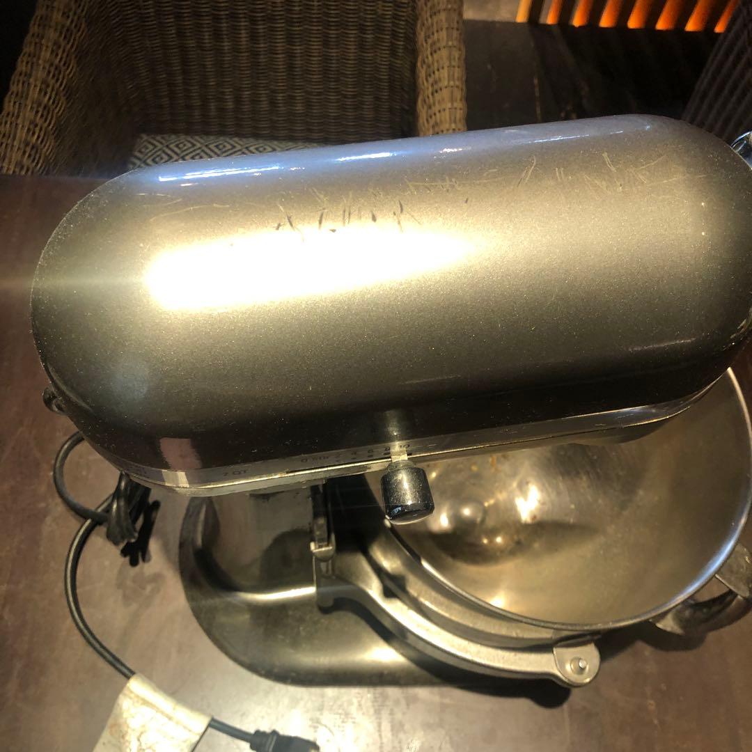 限定値下　ジャンクKitchenAid スタンドミキサー シルバープロ600