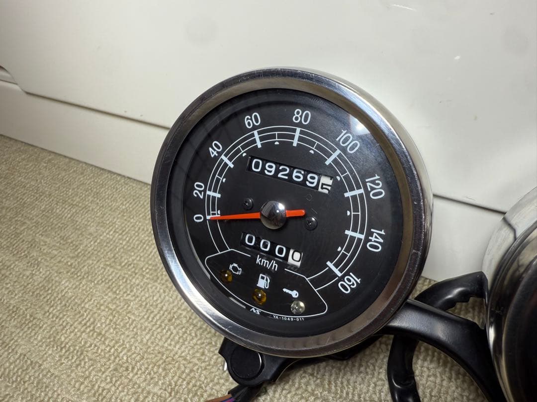 限定モデル】SR400 35周年記念モデル 純正メーター&タコメーター