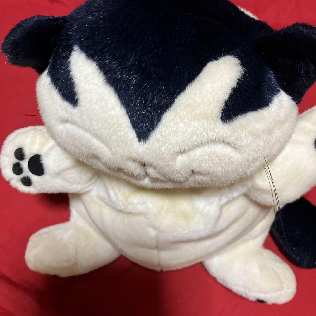 レトロぬいぐるみ　猫のヤーコプぬいぐるみ 大きめぬいぐるみ　猫ぬいぐるみ