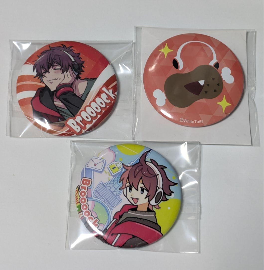ワイテルズ Broooock スマイル 缶バッジ - メルカリ