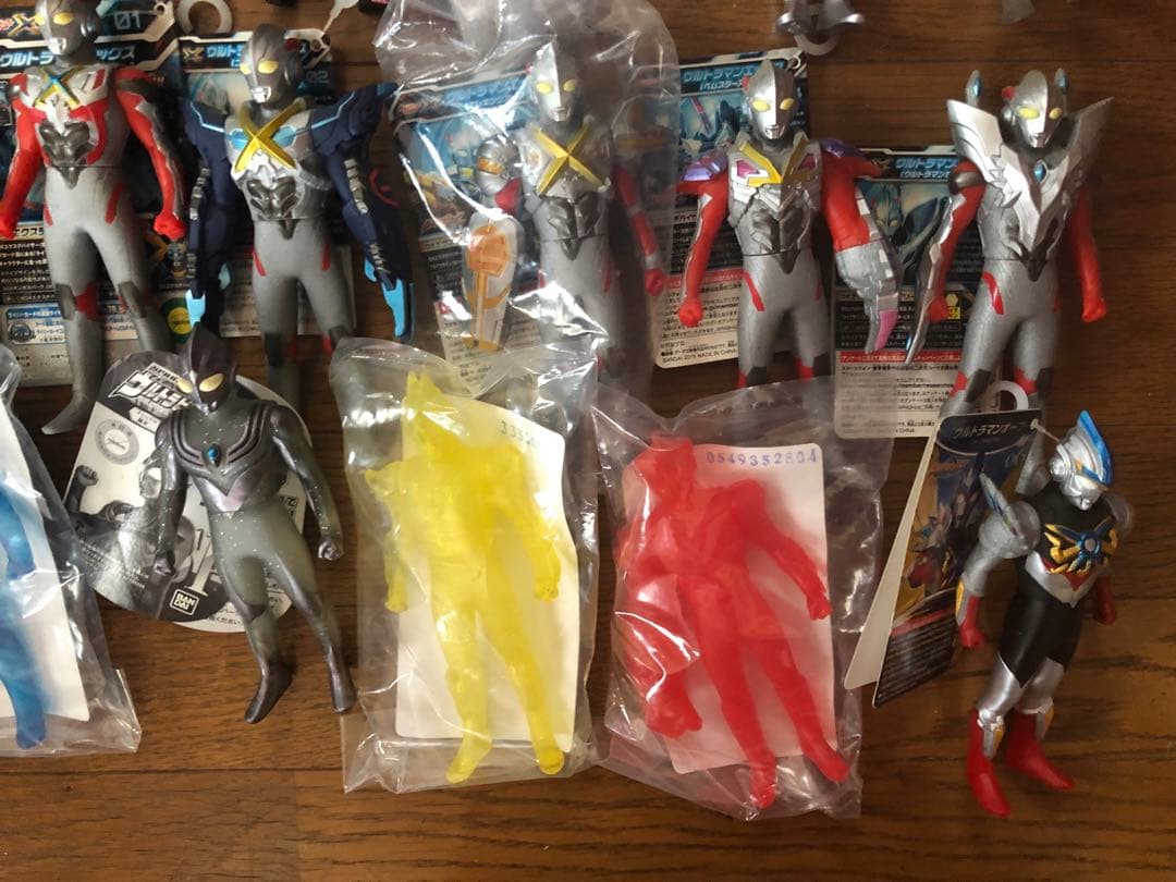 ウルトラマン　ウルトラヒーロー500 丸タグ　限定　ソフビ