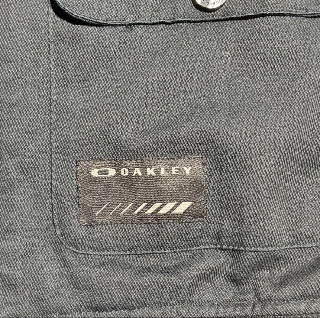 OLD OAKLEY オークリー フード付きジャケット ダック地 旧タグ