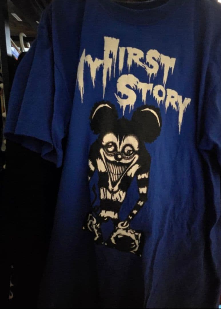 MY FIRST STORY マイファスくんTシャツ赤＆青 2枚セット - メルカリ