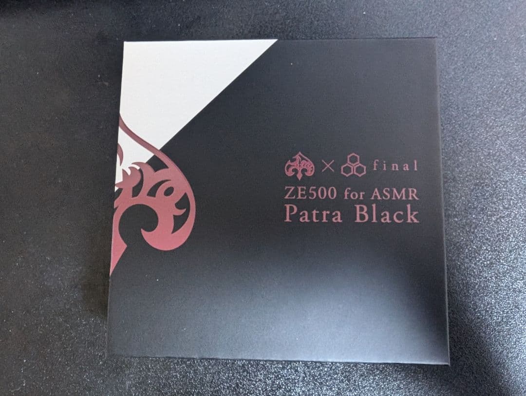 新品】final ZE500 for ASMR Patra Black