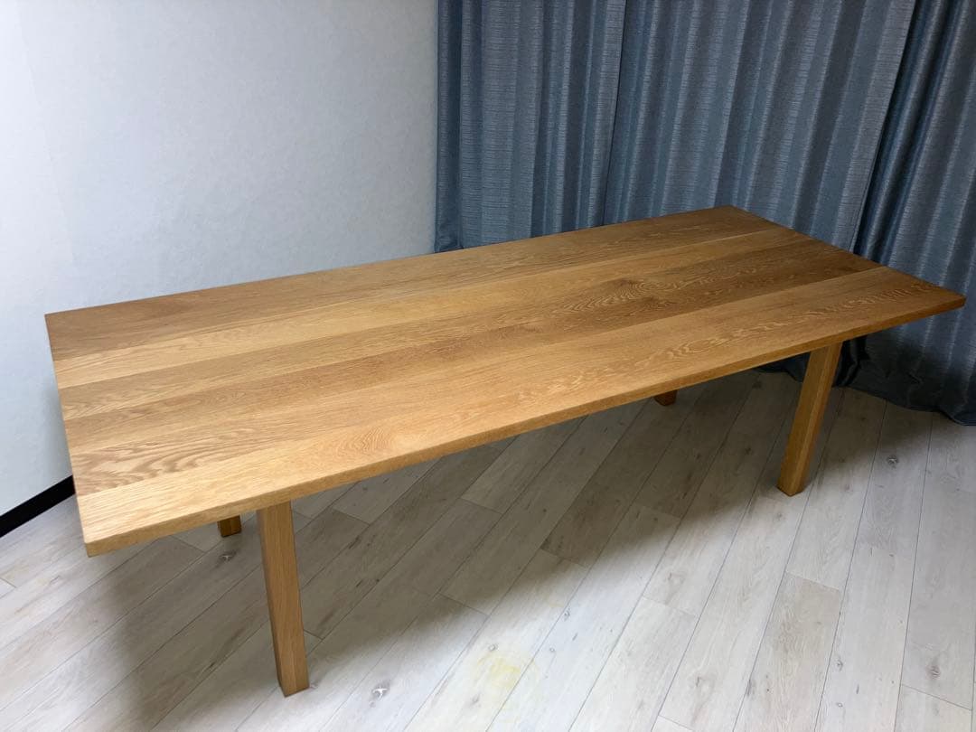無印良品 REAL FURNITURE 無垢材ダイニングテーブル オーダー品