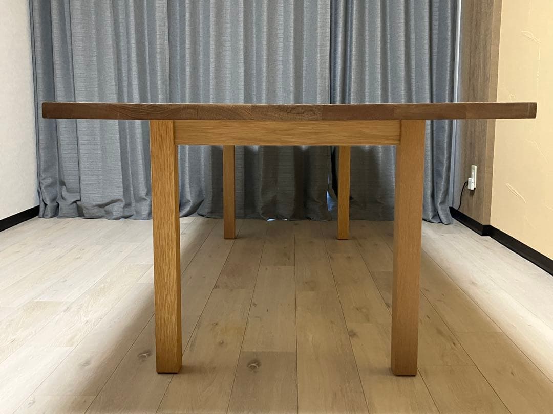 無印良品 REAL FURNITURE 無垢材ダイニングテーブル オーダー品
