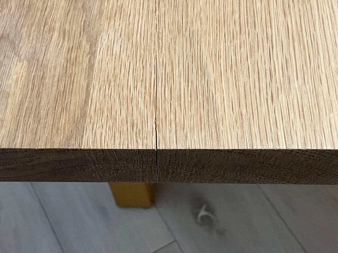 無印良品 REAL FURNITURE 無垢材ダイニングテーブル オーダー品